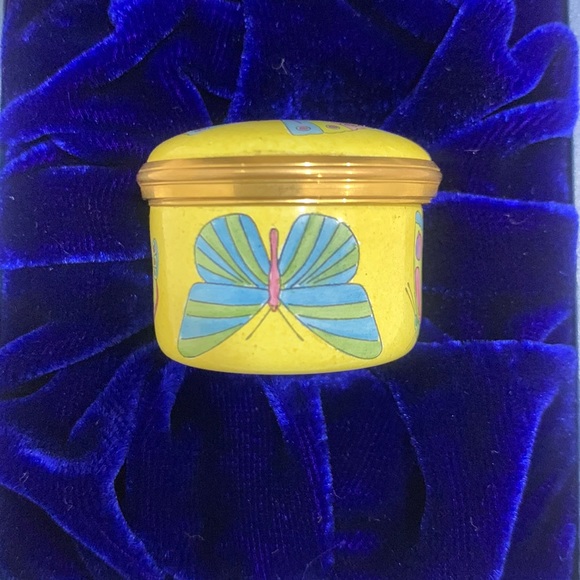 Enamel Trinket Box - Halycon Dave's - Picture 7 of 15